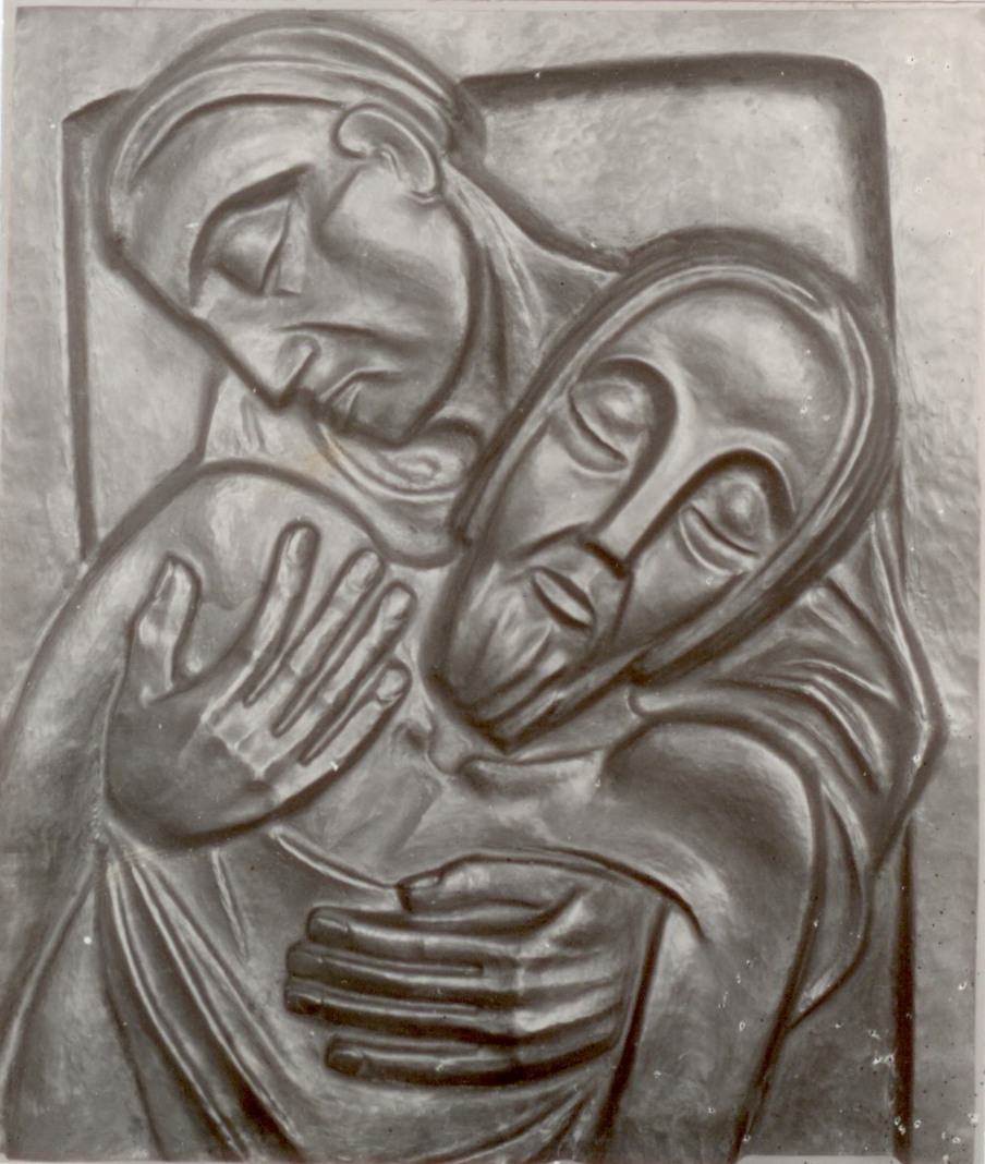 Der heilige Leichnam Jesu wird in das Grab gelegt